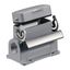 HDC enclosures, Size: 2, Protection degree: IP65, in plugged condition, Base housing, End-locking clamp, lower side, Standard, with cover, Size of cable entries: M 25 thumbnail 2