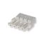 Screwless coupler 4-p socket, white thumbnail 1