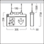 ECOSIGN 160 P MSC-CORD15 suspension - Pendant suspension thumbnail 2
