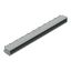 THT male header 1.0 x 1.0 mm solder pin angled gray thumbnail 1