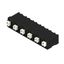 Printed circuit board terminals, 7.50 mm, Number of poles: 6, 90°, Solder pin length (l): 1.5 mm, black, PUSH IN with actuator, Clamping range, max. : 1.5 mm², Tube thumbnail 4