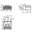 Plug for PCBs straight 3-pole white thumbnail 5