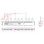 ARROW II-busbar 4xC00 for 3-pole fuse switch (The price is shown without markup on metals. Request a quote for accurate information) thumbnail 2