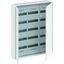 CA36R ComfortLine Compact distribution board, Surface mounting, 180 SU, Isolated (Class II), IP44, Field Width: 3, Rows: 5, 950 mm x 800 mm x 160 mm thumbnail 1