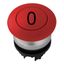 Mushroom push-button, stay-put, red `0ï thumbnail 1