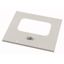 XLST5F44 Bottom-/top plate for F3A flanges, for WxD = 425 x 400mm, IP55, grey thumbnail 1