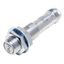Proximity sensor, inductive, full metal stainless steel 303, M12, shie thumbnail 1