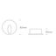 WHITE RECESSED IP54 3W WW 100-240V thumbnail 2