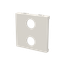 Cover plate - KNX 1/2-gang sensors - 2M - Dune thumbnail 2