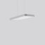 TRIONA rectangle, 30 W, 4100 lm, 840, silver, DALI Pendant luminaires, thumbnail 1