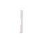 Single contact push button without pictogram, (module), 16AX, Screw, white thumbnail 1
