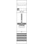 DF17Q1 Meter panel, Field width: 1, Rows: 0, 1050 mm x 250 mm x 160 mm, IP2XC thumbnail 21