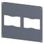 SIVACON, floor, with cut-outs for flanges, IPXX, D: 600 mm, W: 600 mm thumbnail 2
