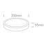 WHITE PLAFO 35W CCT IP65 230V thumbnail 2