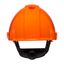 3M™ Hard Hat, Uvicator, Pinlock, Ventilated, Leather Sweatband, Orange thumbnail 3