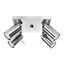 CEILING LAMP RING 4 CHROME GU10 4X40W IP20 thumbnail 4