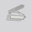 LINEDO, 117 W, 17700 lm, 840, silver, DALI Continuous line luminaire,  thumbnail 1