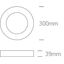WHITE PLAFO 30W CW IP40 230V thumbnail 3