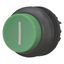M22S-DH-G-X1 Pushbutton, RMQ-Titan, Extended, momentary, green, inscribed, Bezel: black thumbnail 2