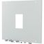 XMN43F06C Front plate, NZM4, 3p, fixed version, W=600mm, grey thumbnail 3