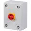 T0-4-15682/SE2/SVB Main switch, T0, 20 A, surface mounting, 4 contact unit(s), 6 pole, 1 N/O, 1 N/C, Emergency switching off function, Lockable in the 0 (Off) position, thumbnail 5