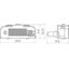 Neon lamp, modular built-in elements, white thumbnail 2