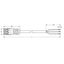 pre-assembled connecting cable Eca Socket/open-ended gray thumbnail 5