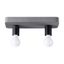 CEILING LAMP TAVO 2 GREY E27 2X15W IP20 thumbnail 1