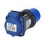 Adapter 13910FR IP54 CEE socket with pin thumbnail 1