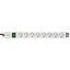 19" PDU, 8xUTE, On/Off-Switch, Profile ALU 1U, 2m-cable thumbnail 2