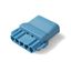 Coupler 5-p plug, str-rel, blue thumbnail 1