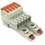 831-1205/306-000 1-conductor male connector; lever; Push-in CAGE CLAMP® thumbnail 1