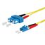 OpDAT patch cord SC-D/LC-D OS2, 15.0 m thumbnail 3