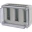 AV/I43-200 MCB enclosure, IP65, mounting rail vertical, HxWxD=250x375x225mm thumbnail 3