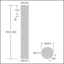 D-CO LED BOLLARD 1000 30L50 830 CL2 - LED bollard thumbnail 3