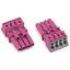 Socket 4-pole Cod. B pink thumbnail 3