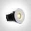 WHITE FIRE RATED 7W CCTV IP65 230V DIMMABLE thumbnail 2
