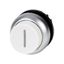 M22-DRH-W-X1 Pushbutton, RMQ-Titan, Extended, maintained, White, inscribed, Bezel: titanium thumbnail 7