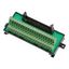 Horizontal screw mounting terminal block, MIL50 socket, screw clamp, 5 XW2R0009B thumbnail 3