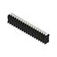 Printed circuit board terminals, 3.81 mm, Number of poles: 18, 180°, Solder pin length (l): 1.5 mm, black, PUSH IN with actuator, Clamping range, max. : 1.5 mm², Tube thumbnail 3