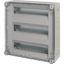AV/I44-125 MCB enclosure, IP65, mounting rail vertical, HxWxD=375x375x150mm thumbnail 2