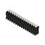 Printed circuit board terminals, 3.81 mm, Number of poles: 15, 180°, Solder pin length (l): 1.5 mm, black, PUSH IN with actuator, Clamping range, max. : 1.5 mm², Tube thumbnail 2