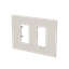 Frame - 1-gang / 1+1-module - Niessen logo - S - Dune thumbnail 2