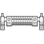PEN23RS27 PE-(PEN-) rail for fuse enclosure thumbnail 1