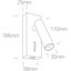 WHITE SPOT 3W WW IP20 230V USB 2A + TYPE C thumbnail 2