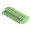 PCB plug-in connector, female plug, 5.08 mm, Number of poles: 11, 270°, Clamping yoke connection, Clamping range, max. : 4 mm², Box thumbnail 4