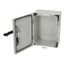 Polycarbonate enclosure, 400x300x210mm, fitted with Mounting plate thumbnail 2