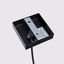 SINGLE BLACK PENDANT ON GU10 WITH CYLINDRICAL ELEGANT LAMP, CARBON SERIES thumbnail 8