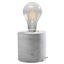 DESK LAMP SALGADO CONCRETE E27 1X60W IP20 thumbnail 1
