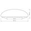 Venus 300 LED Wall- & ceiling lumin, 17W, 3000K, IP44 RA 80+ thumbnail 5
